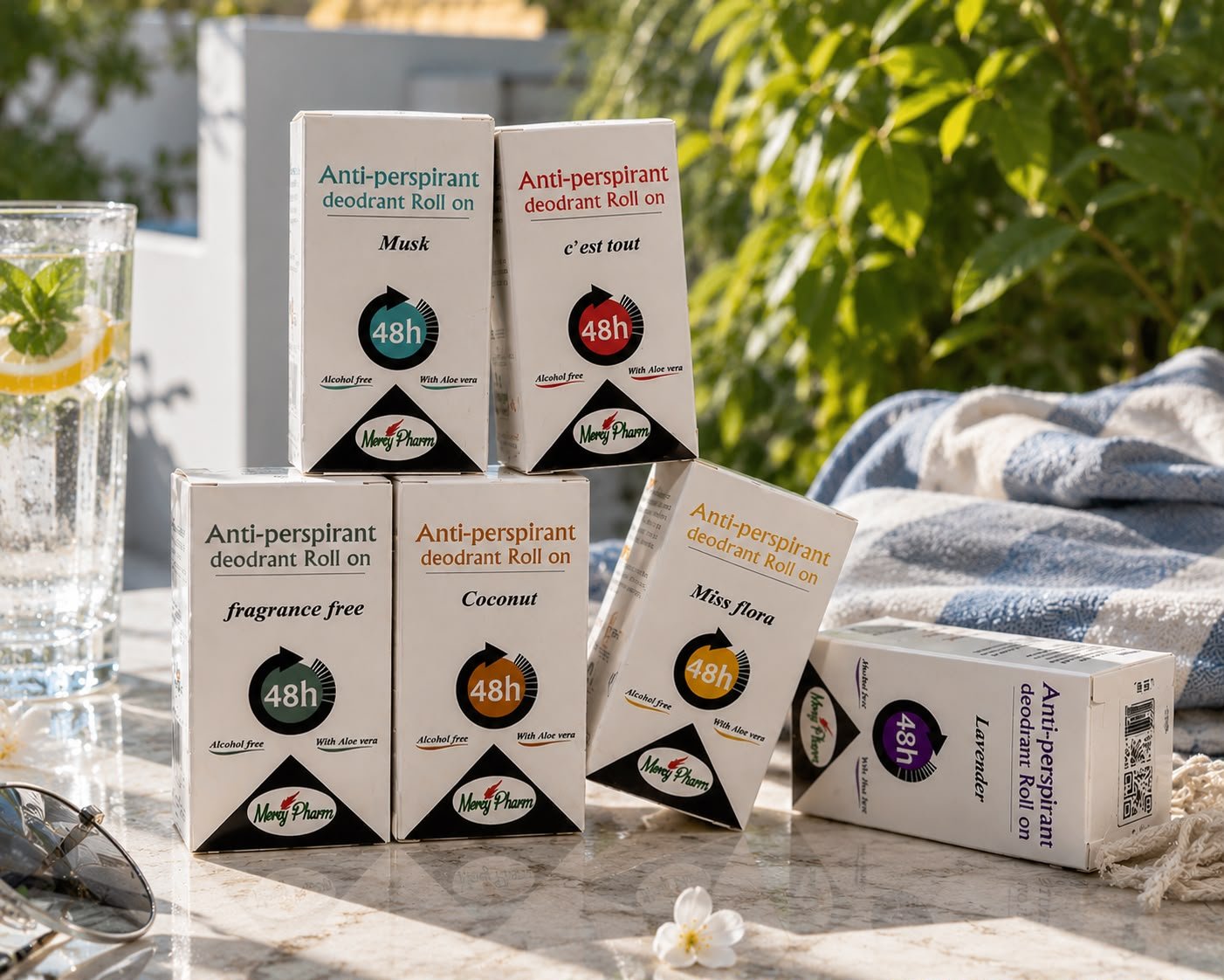 anti perspirant deodorant Roll on | Mercy Pharm