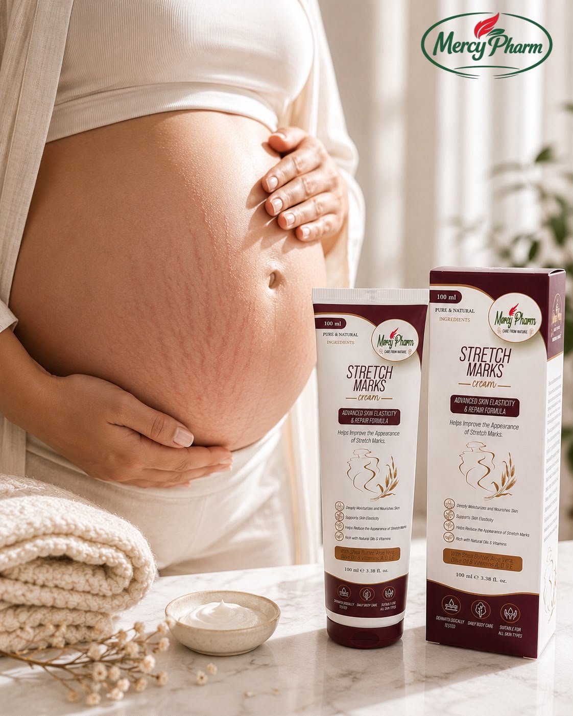 Stretch Marks Cream | Mercy Pharm