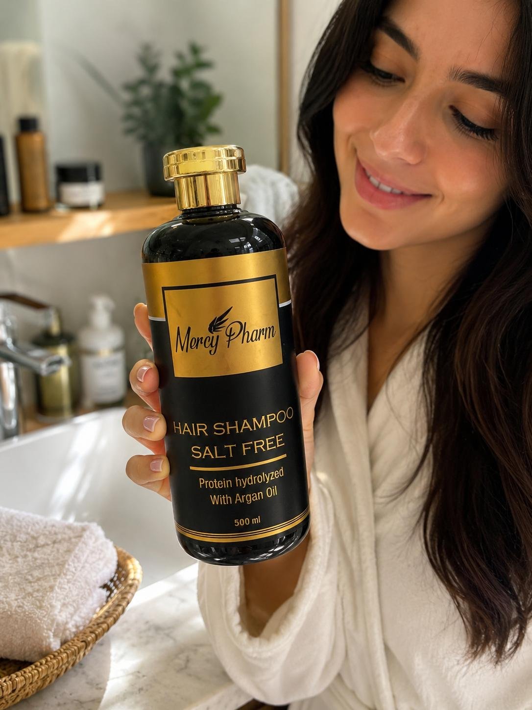 Argan Oil Hair Shampoo | Mercy Pharm